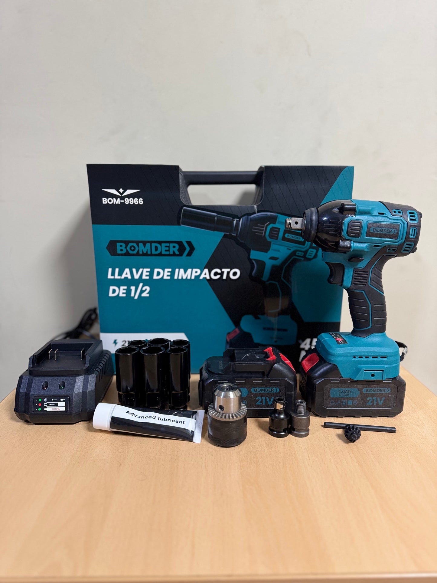 🚨 ¡OFERTÓN! LLAVE DE IMPACTO BOMDER de 450 nm🚨