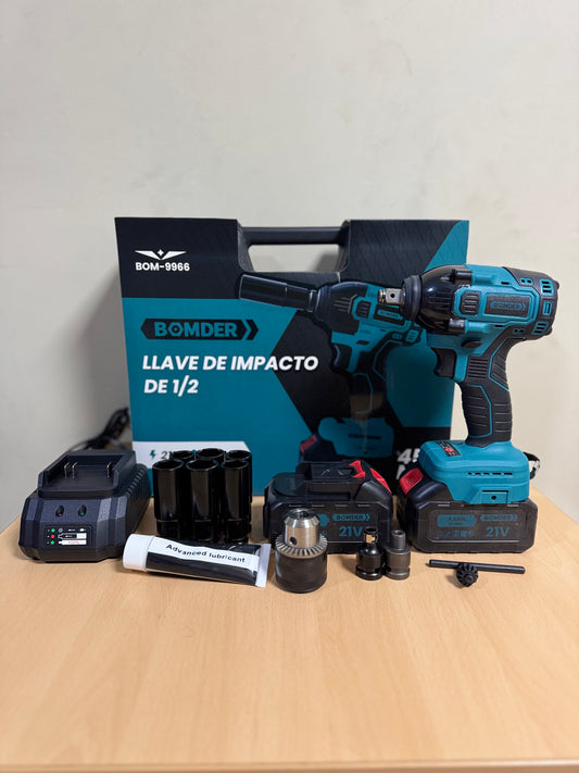 🚨 ¡OFERTÓN! LLAVE DE IMPACTO BOMDER de 450 nm🚨