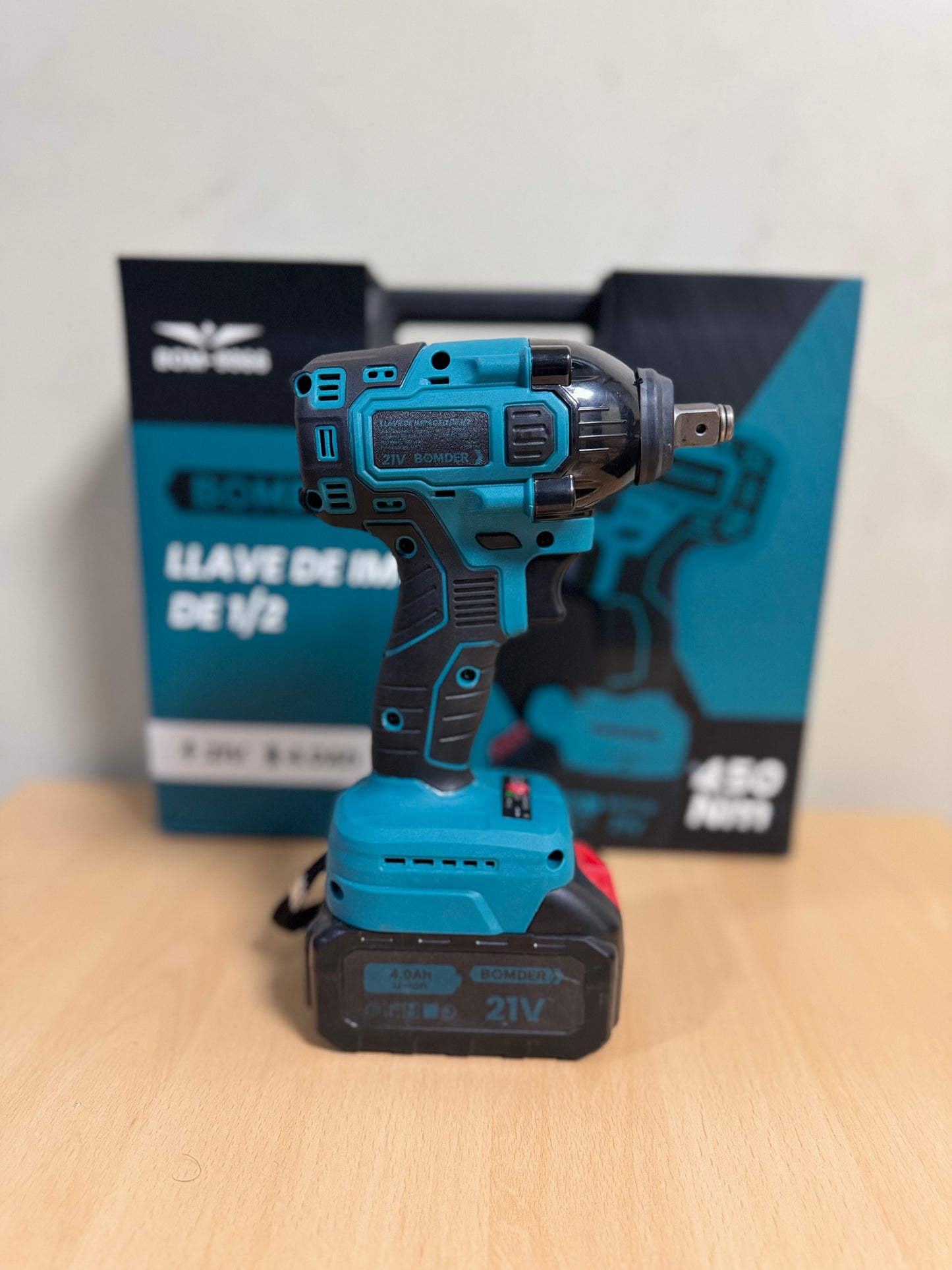 🚨 ¡OFERTÓN! LLAVE DE IMPACTO BOMDER de 450 nm🚨