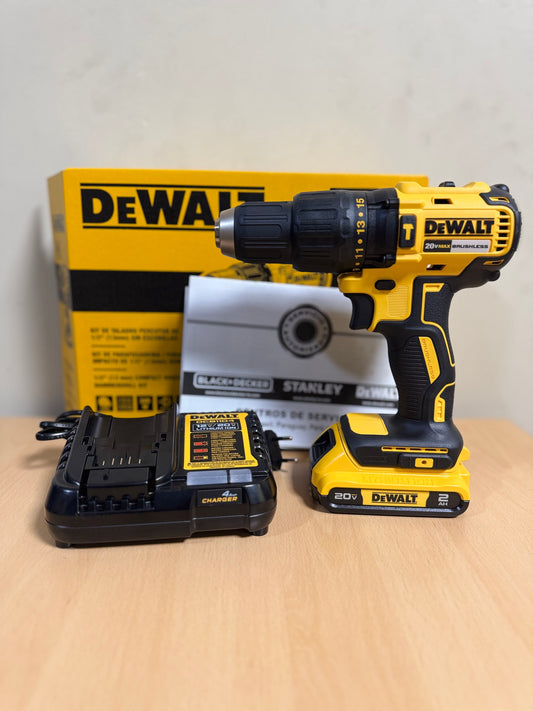 🔨 Taladro Atornillador Inalámbrico DeWalt 20V MAX Brushless